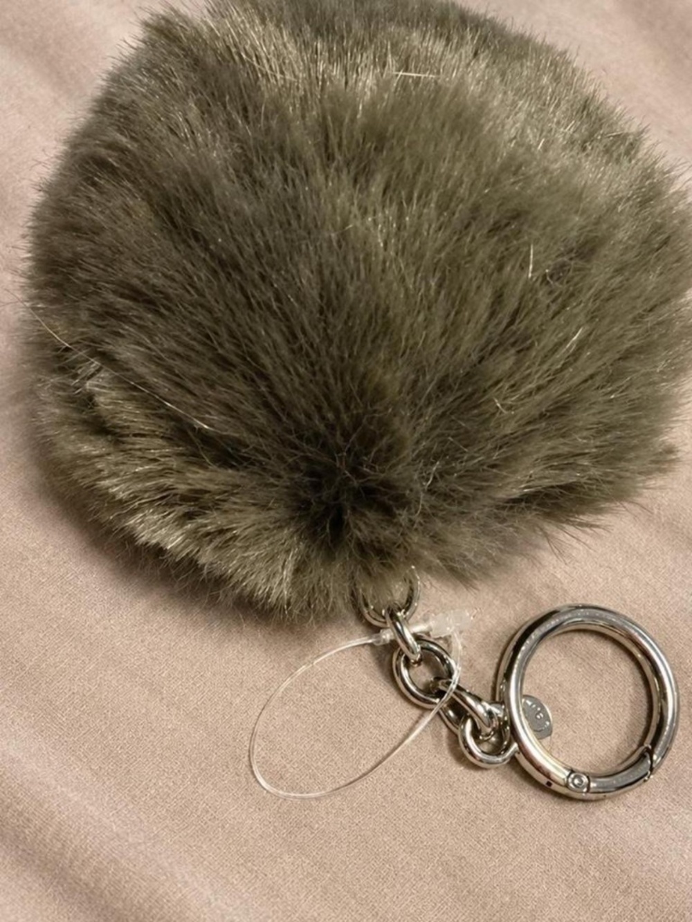 New Michael Kors Pom-Pom Keychain